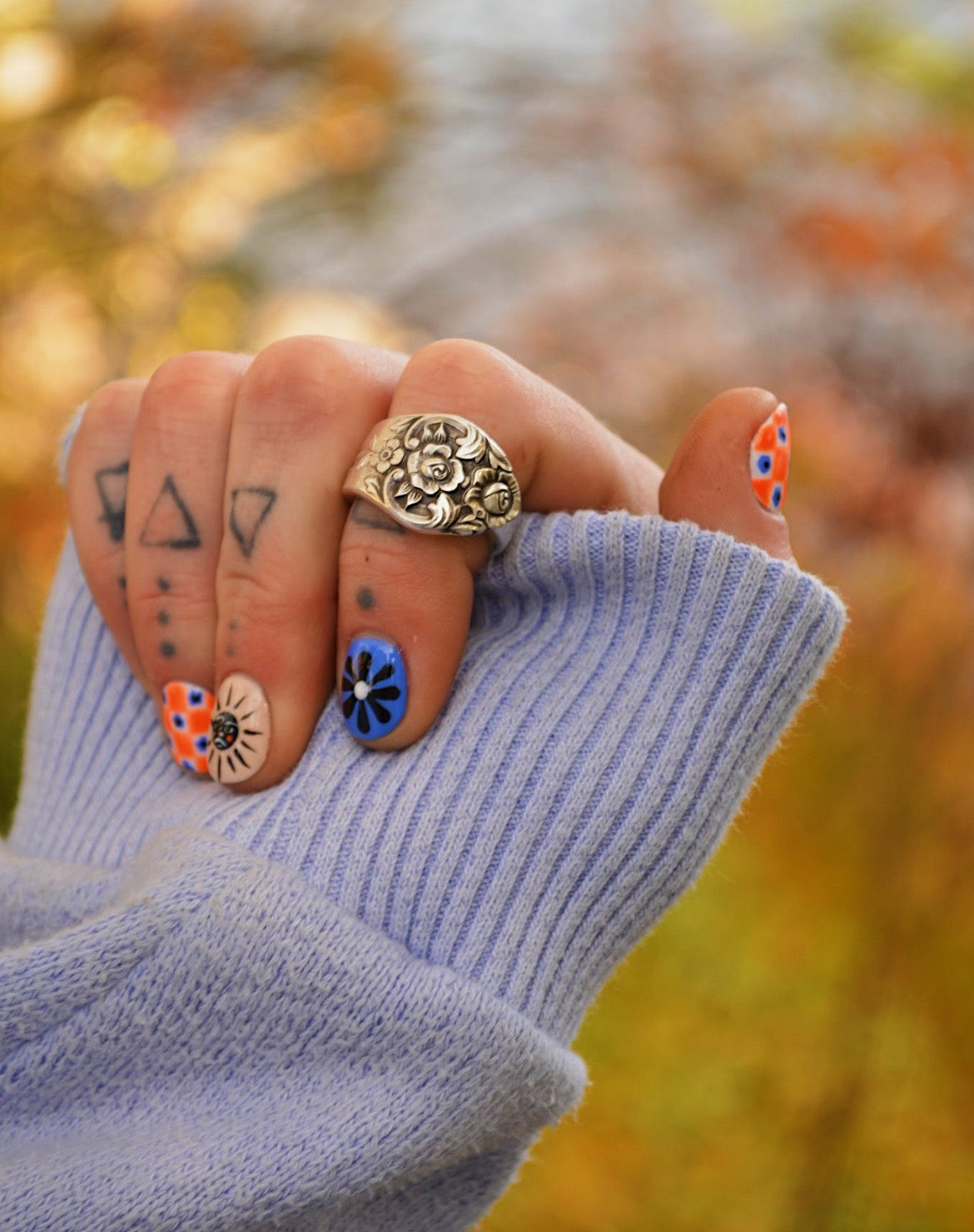 Floral & Fork (Size 5.5)